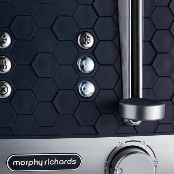 Morphy Richards Cassini 4 Slice Toaster Outer Space Blue | 243021