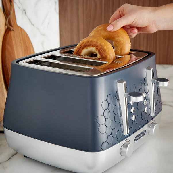 Morphy Richards Cassini 4 Slice Toaster Outer Space Blue | 243021