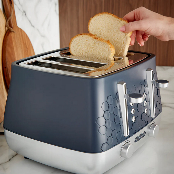 Morphy Richards Cassini 4 Slice Toaster Outer Space Blue | 243021
