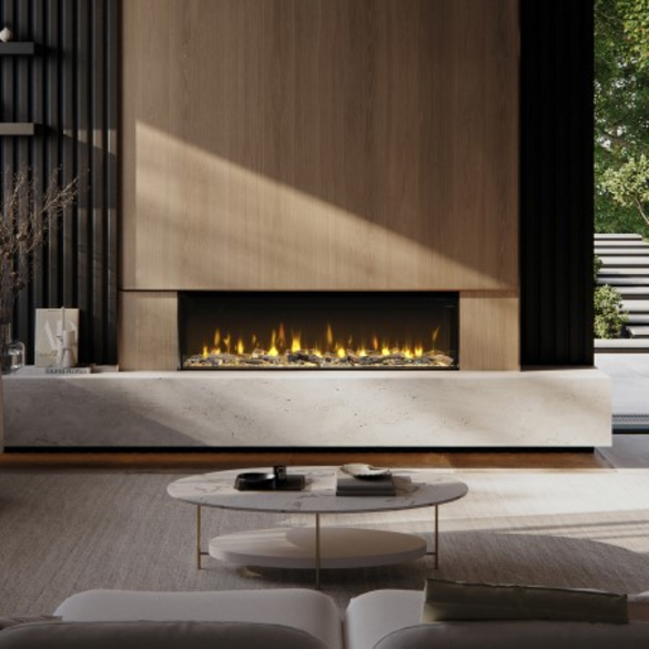 Dimplex Ignite Bold 74 Inch Built In Electric Fire Black | BXLF1800