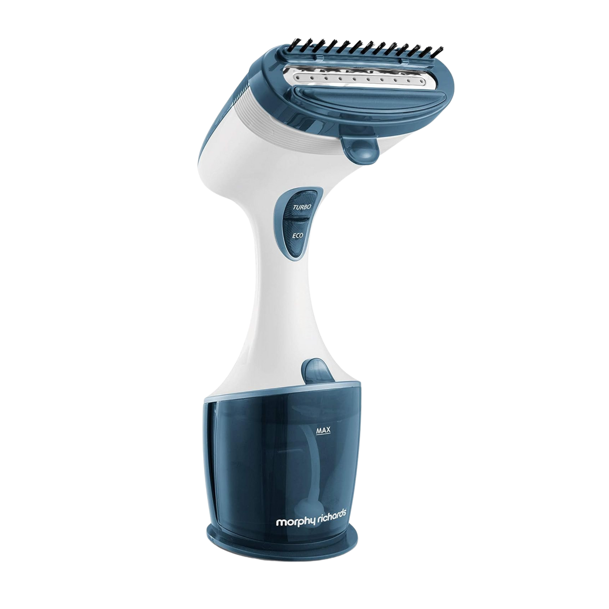 Morphy Richards 1750W Garment Steamer, White and Blue 361000