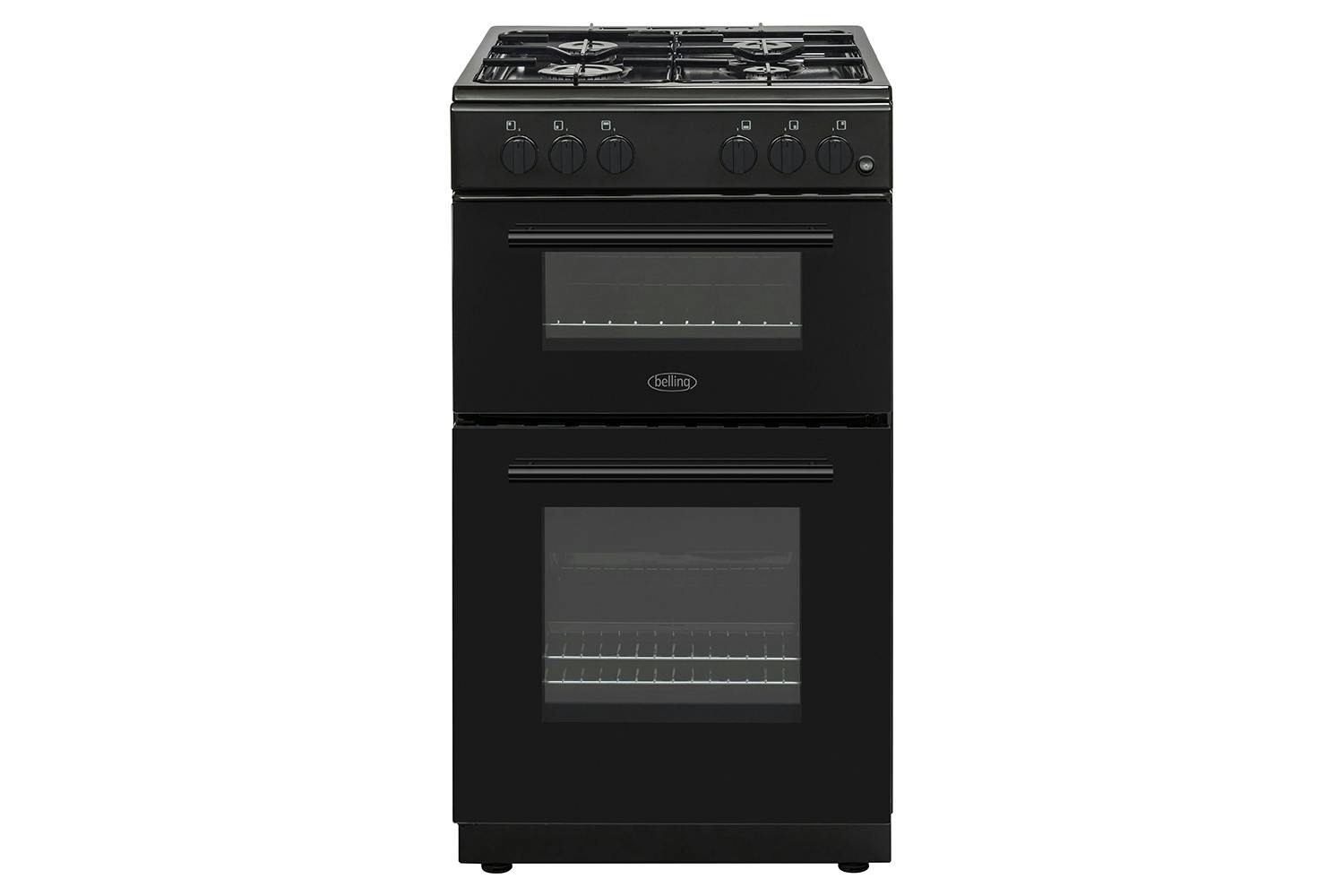 Belling 50cm Freestanding LPG Gas Cooker – Twin Cavity Cooker