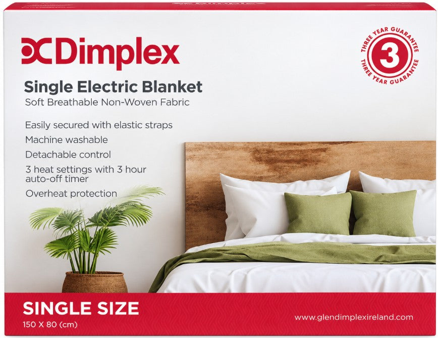 Dimplex Single Electric Underblanket with Timer | DUB1011