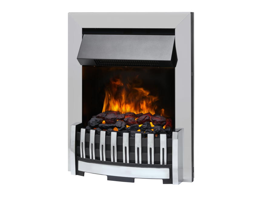 Dimplex Elsberry Electric Fire, Chrome ELS20CH-LED-UK