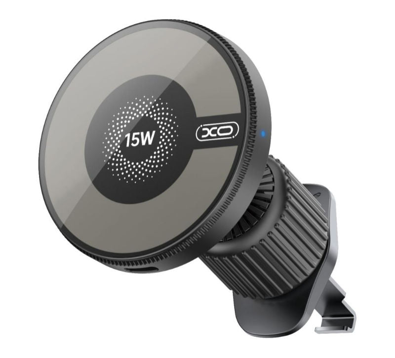 XO Magnetic Car Air Vent 15W Wireless Charging Mount