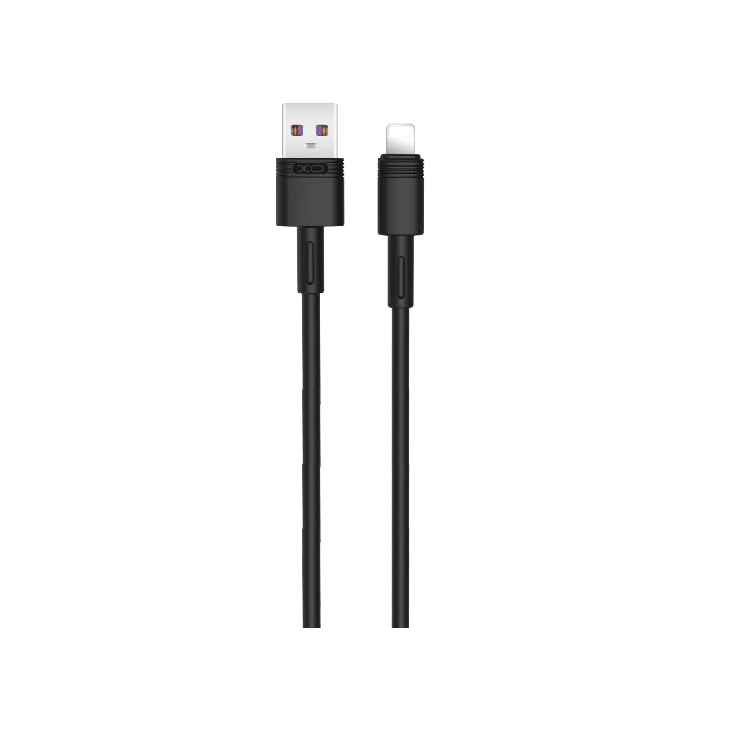 XO Black Nb-Q166 5A Fast Charge 1M Lightning Cable Charging Cable
