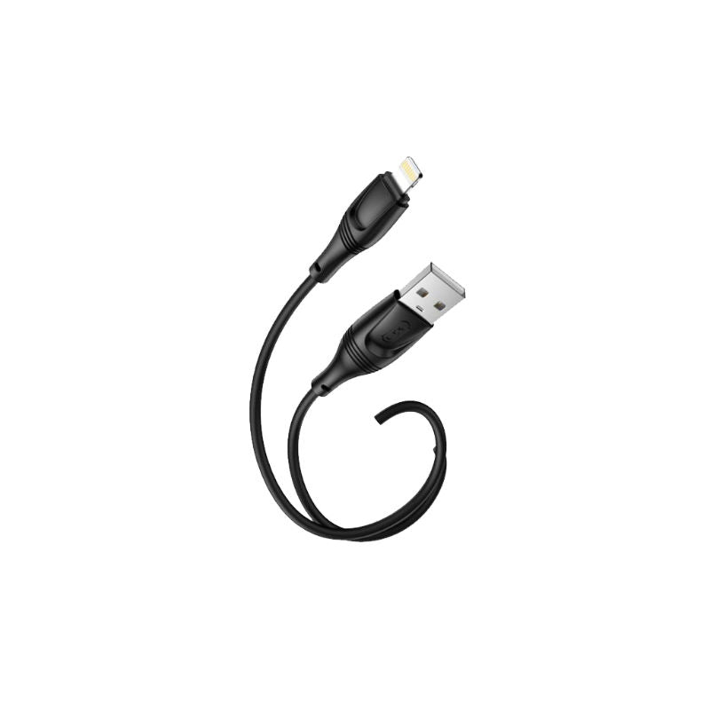 XO Black Nb238 USB-A to Micro 1M 2.4A