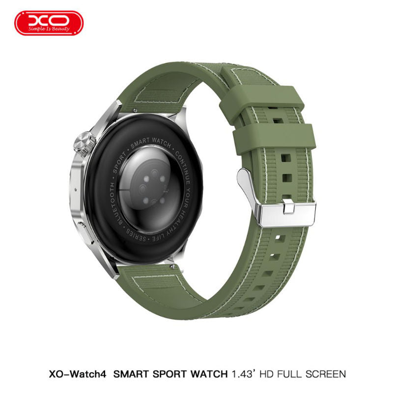 XO Green Watch4 Amoled Smart Sports Watch | EXSXO-WATCH4G