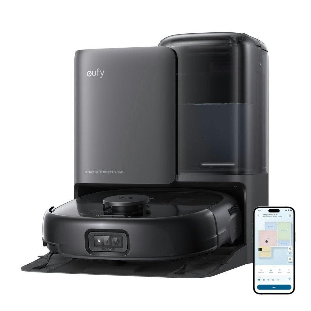 Eufy E25 Robot Vacuum Cleaner with Self-Empty Station | T2353V11 Vacuum Cleaner