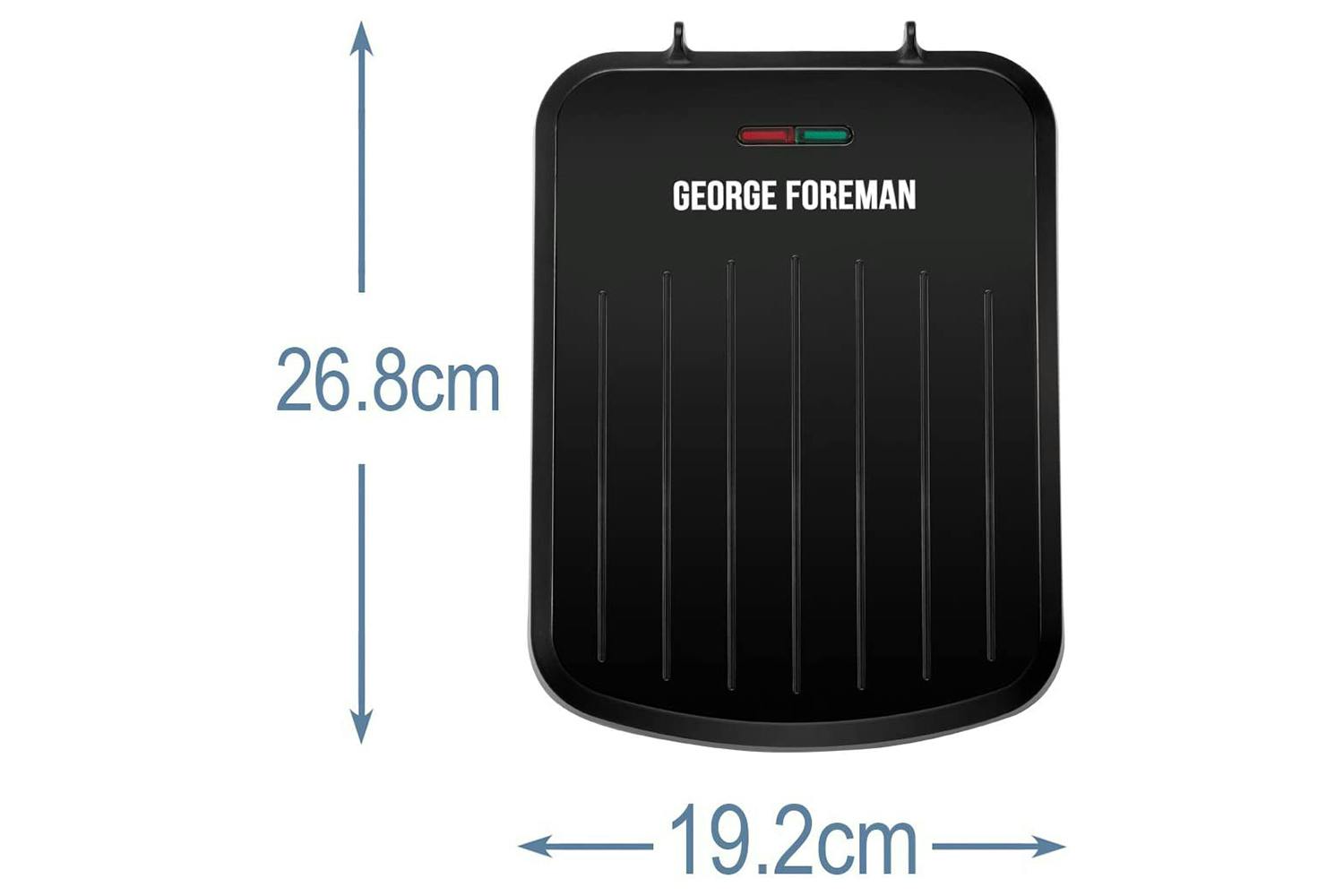 George Foreman Small Fit Grill – Black (25800)
