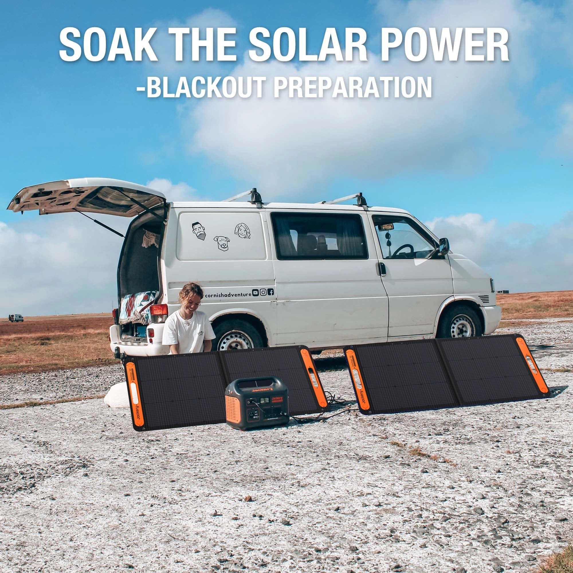 Jackery SolarSaga 100W Solar Panel | 263-21-0002-000059