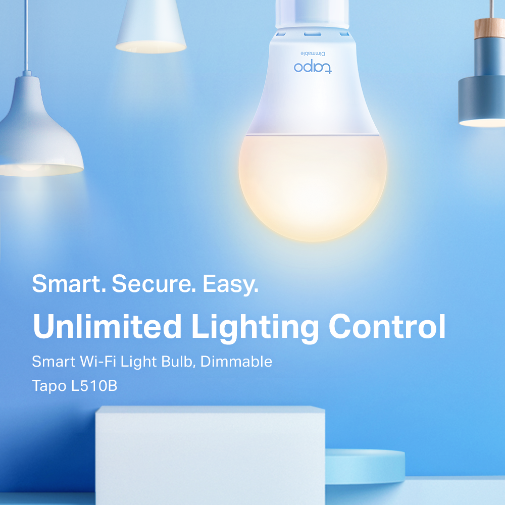 TP-Link Tapo Smart Wi-Fi Dimmable LED Light Bulb B22 | Tapo L510B