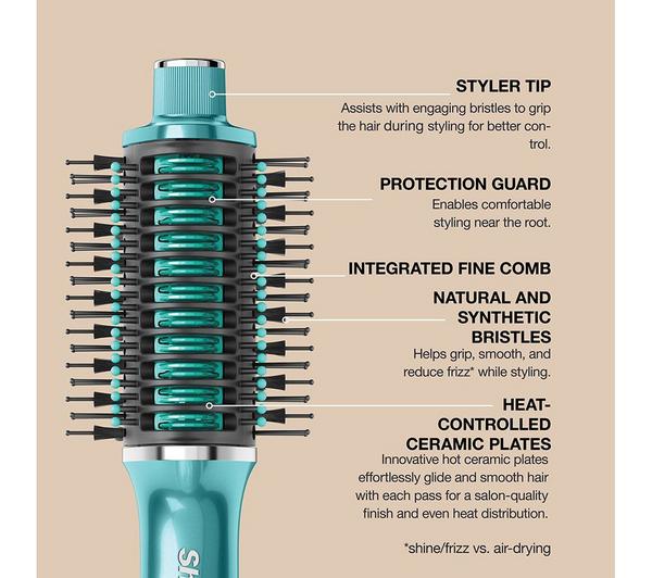 Shark Glossi 2-in-1 Hot Tool and Air Glosser Juniper | HT302UKTL