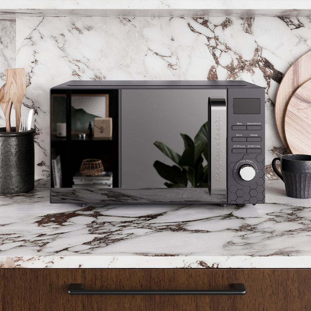 Morphy Richards Cassini Microwave, Moonless Night 511420