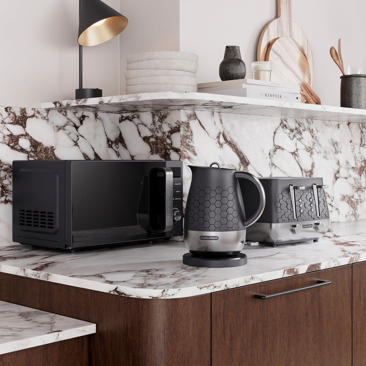 Morphy Richards Cassini Microwave, Moonless Night 511420