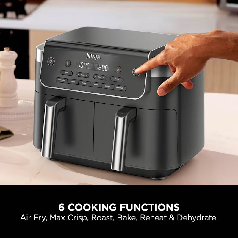 Ninja DualZone 7.6L 2 Drawer Air Fryer | DZ801UK
