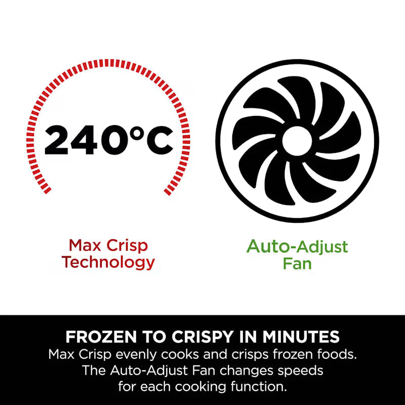 Ninja DualZone 7.6L 2 Drawer Air Fryer | DZ801UK