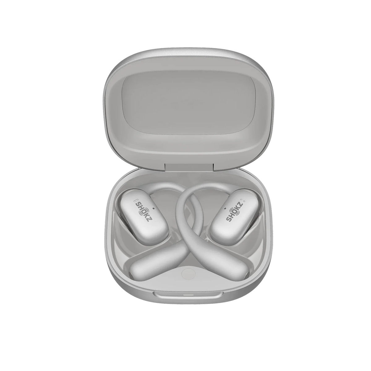 Shokz OpenFit 2+ Open-Ear True Wireless Earphones, Grey product image