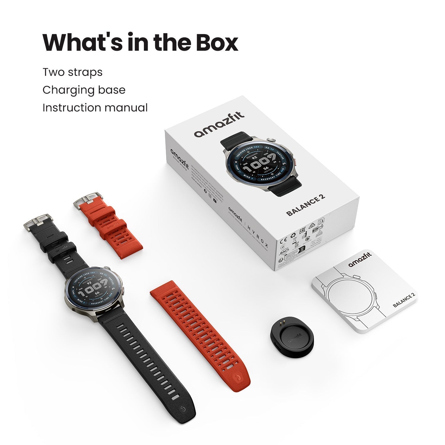 Amazfit Balance 2 Smartwatch Advanced Health, Fitness & GPS Watch