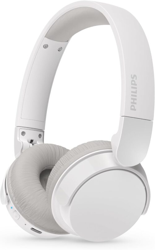 Philips Ringo Wireless On‑Ear Headphones – TAH3209WT White Headphones