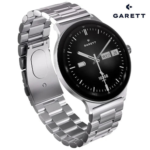 Garett Quantum Smartwatch Silver Steel