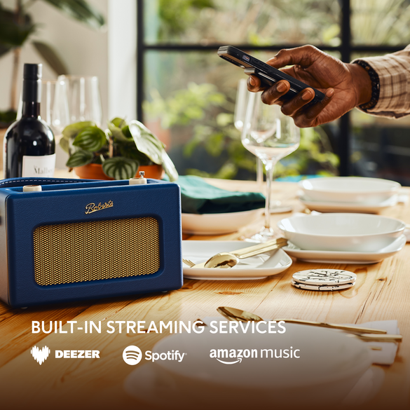 Roberts Revival iStream 3L DAB+/FM/Internet Smart Radio in Midnight Blue