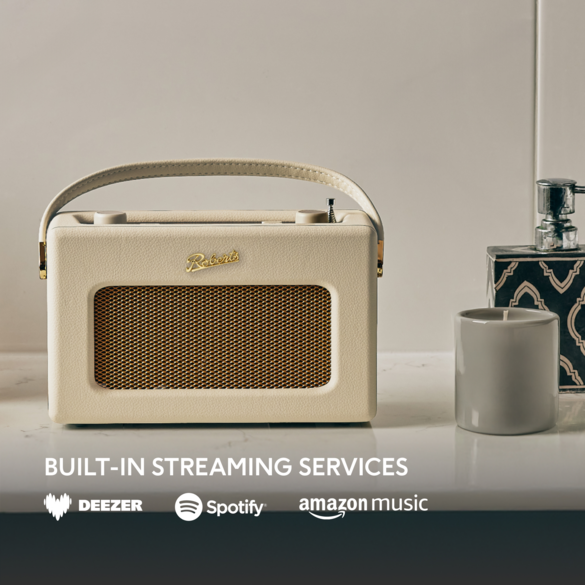 Roberts Revival iStream 3L DAB+/FM/Internet Smart Radio in Pastel Cream