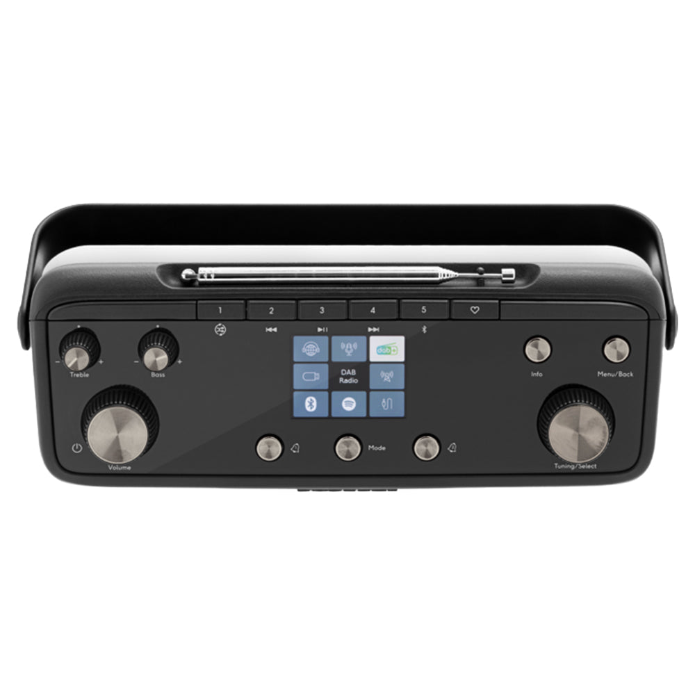 Roberts Stream 219 DAB/FM Internet Radio with Bluetooth, Black STREAM219BK