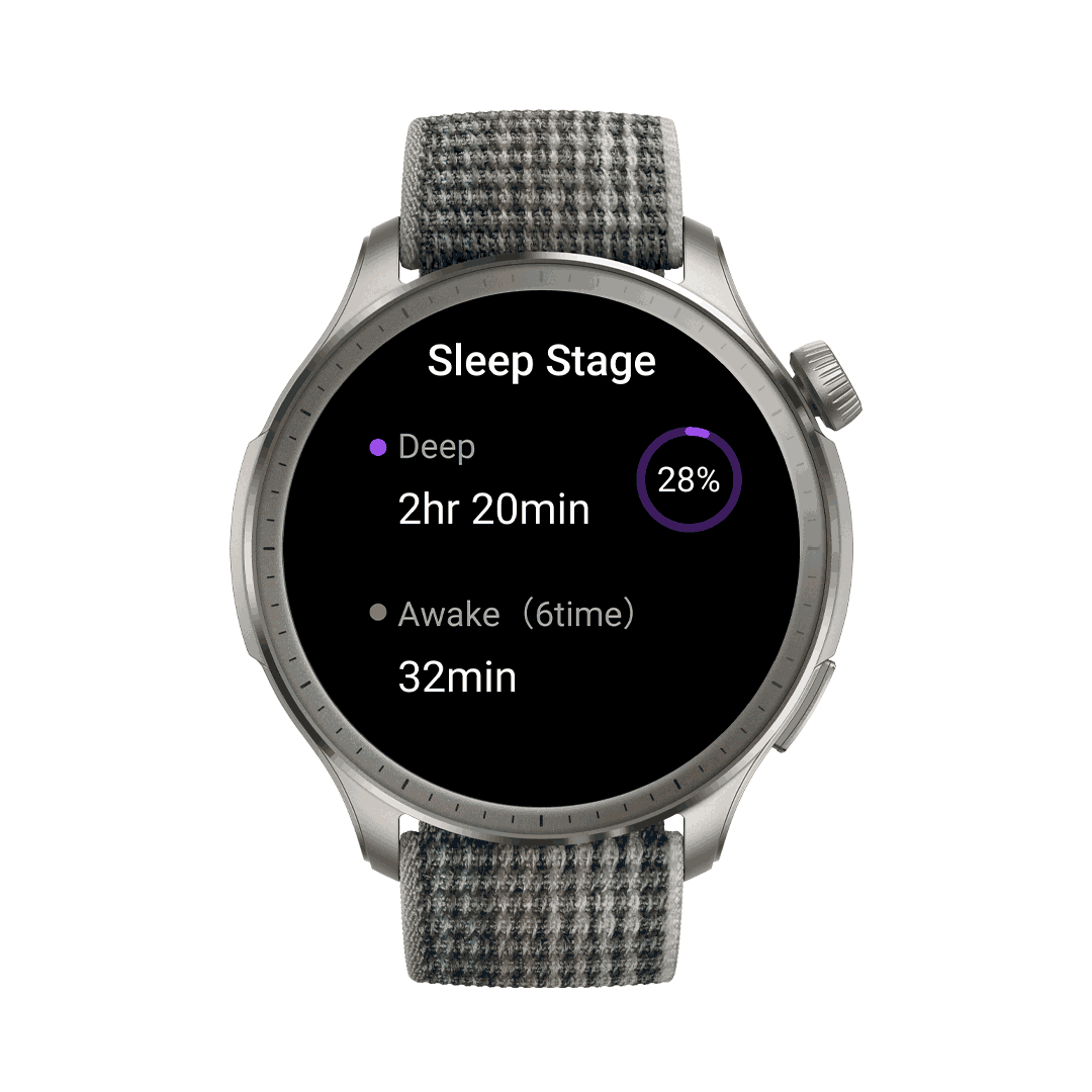 Amazfit Balance Smartwatch Advanced Health & Fitness Tracking - Sunset Grey | 146-W2286GL1G