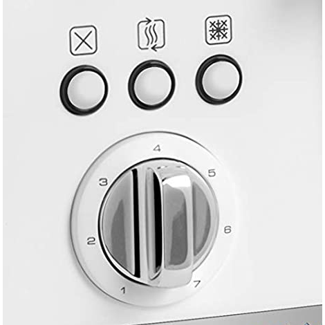 Morphy Richards Illumination 4 Slice Toaster Matt White | 248021