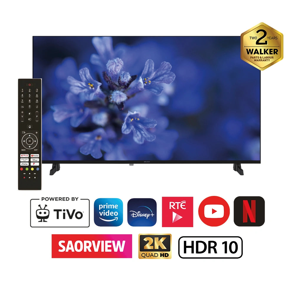 Walker 40″ Full HD Smart TV with TiVo | WPSBF2K40252