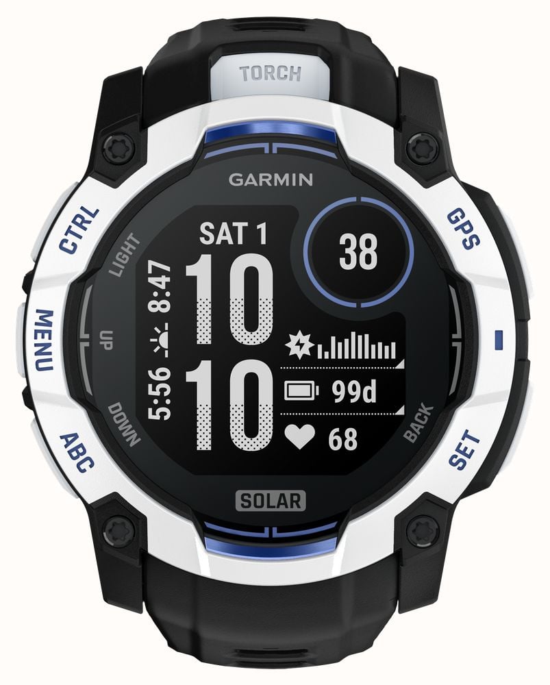 Garmin Instinct 3 50 mm, Solar, Whitestone | 010-02935-03