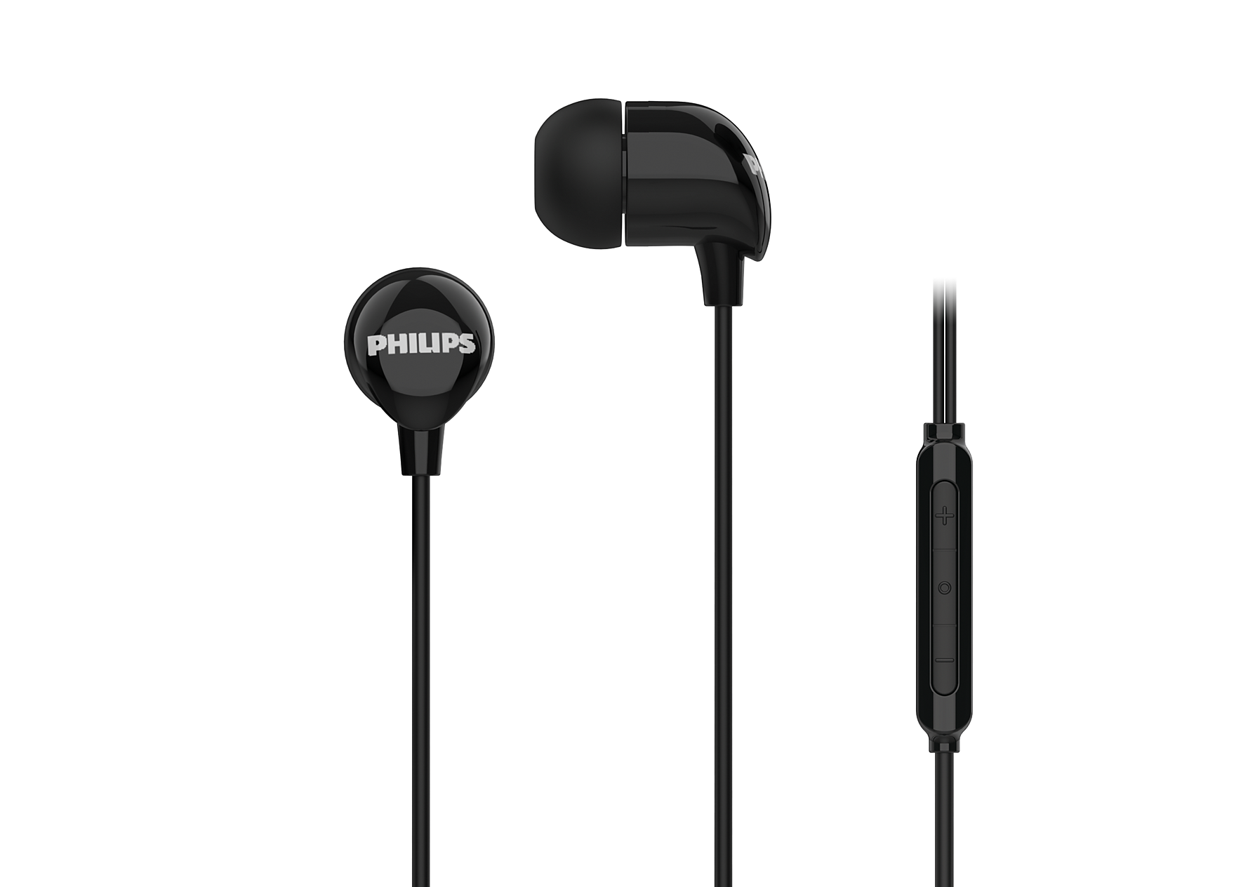 Philips 1000 Series USB-C In-Ear Wired Headphones Black | TAE2146BK/00