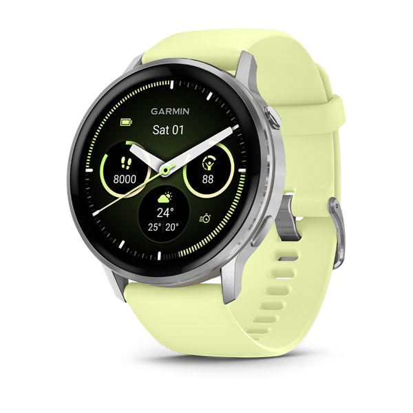 Garmin Venu 4 (45mm), Grey with Silver Citron - 010-03014-02