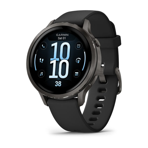 Garmin Venu 4 (41mm), Black with Slate - 010-03013-02