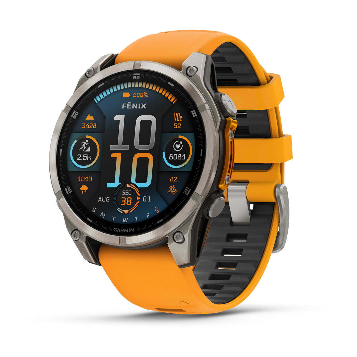 Garmin Fenix 8 Premium Multisport GPS Smartwatch | 49-GAR-010-02904-11 Activity Tracker