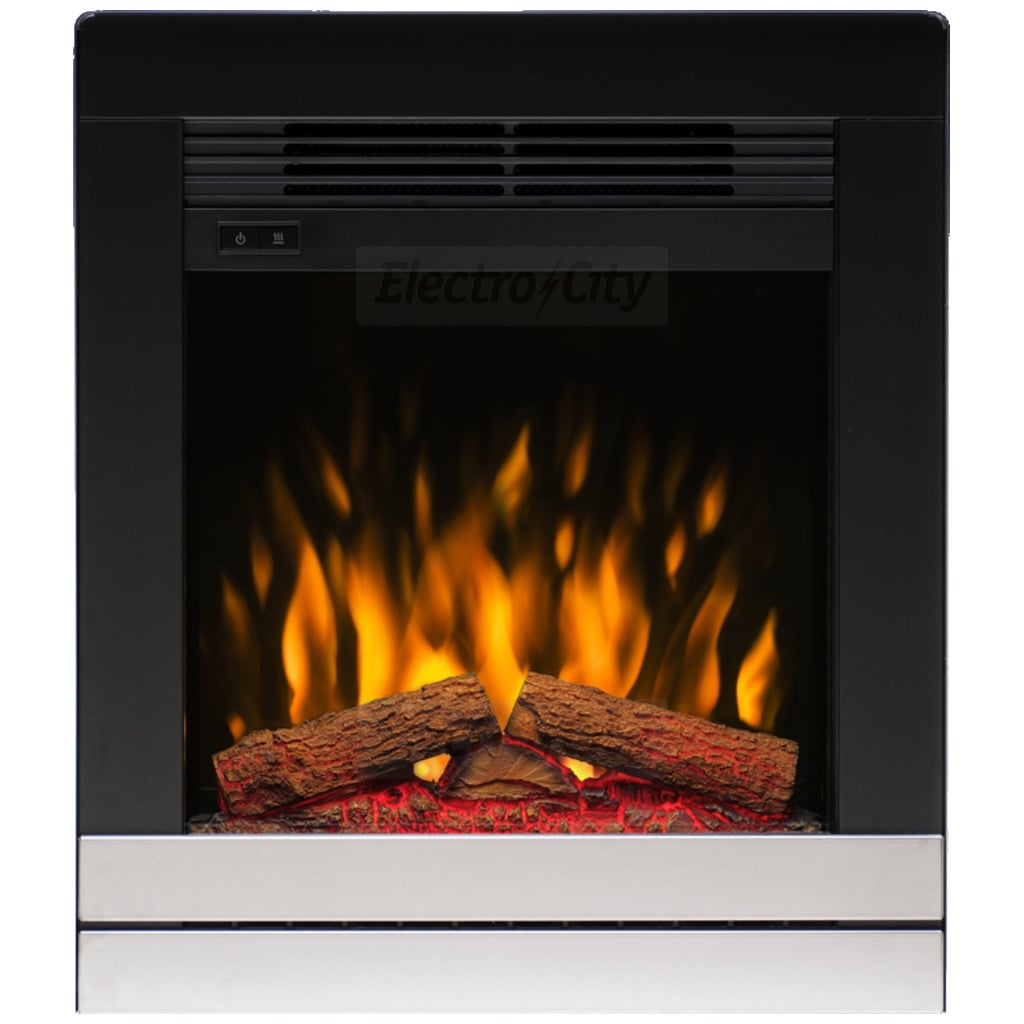 Dimplex Scala 16 Inch 2kW Optiflame Inset Electric Fire Chrome | SCA16CH
