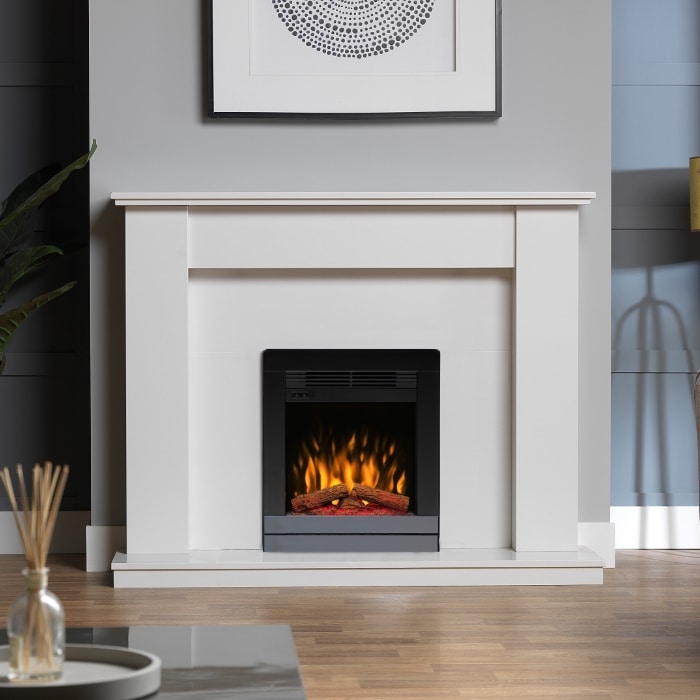 Dimplex Scala 16 Inch 2kW Optiflame Inset Electric Fire Chrome | SCA16CH
