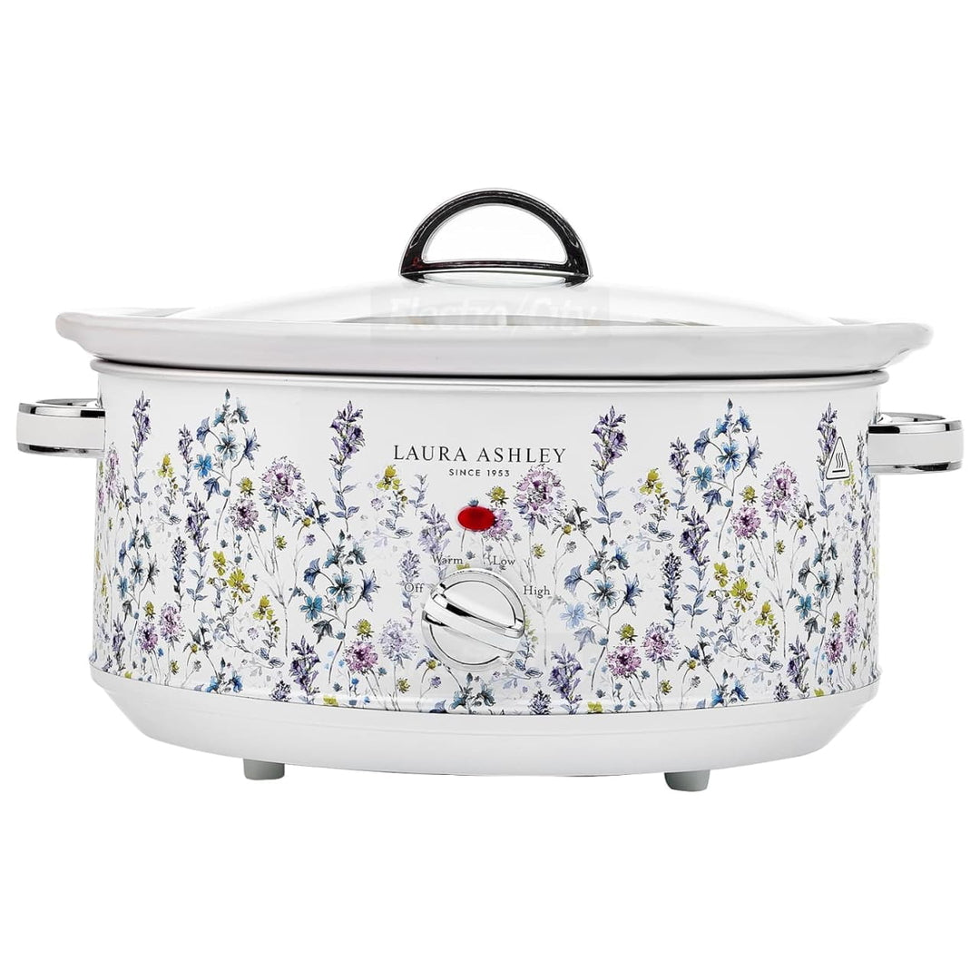 Laura Ashley 6.5L Slow Cooker Wild Meadow | VQSLWC6LLAWMUK