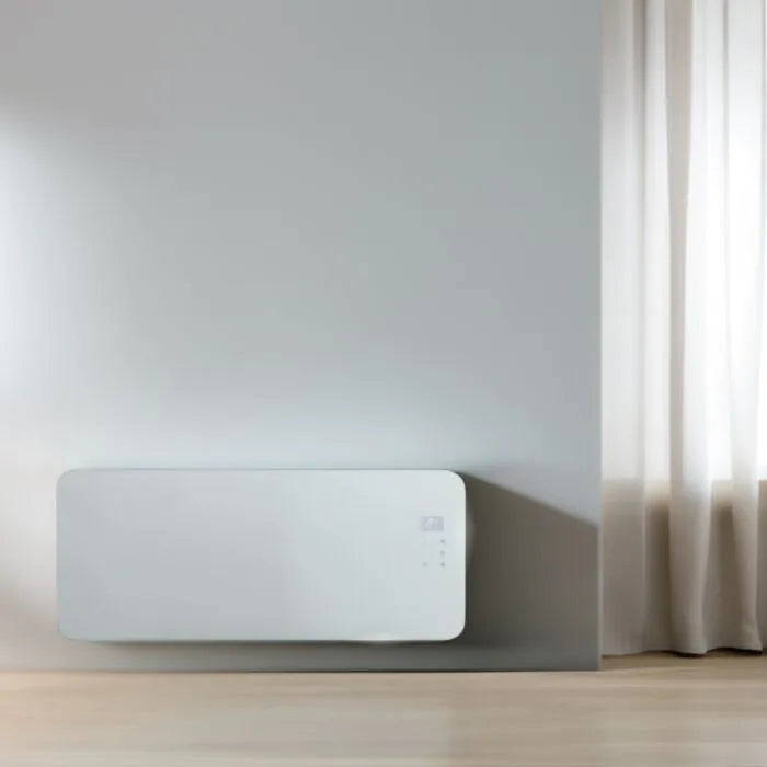 Auraline Smart Energy Glass Panel Heater White | 22518