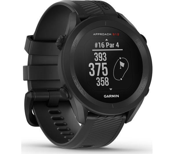 Garmin Approach S12, Golf GPS, Black - 010-02472-10