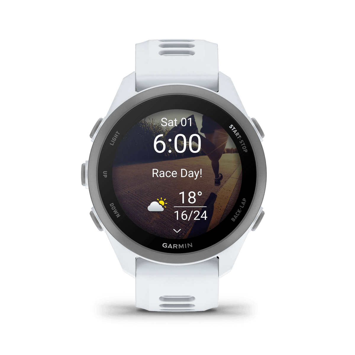 Garmin Forerunner 170 - Whitestone/Cloud Blue - 010-03920-01 - image 4