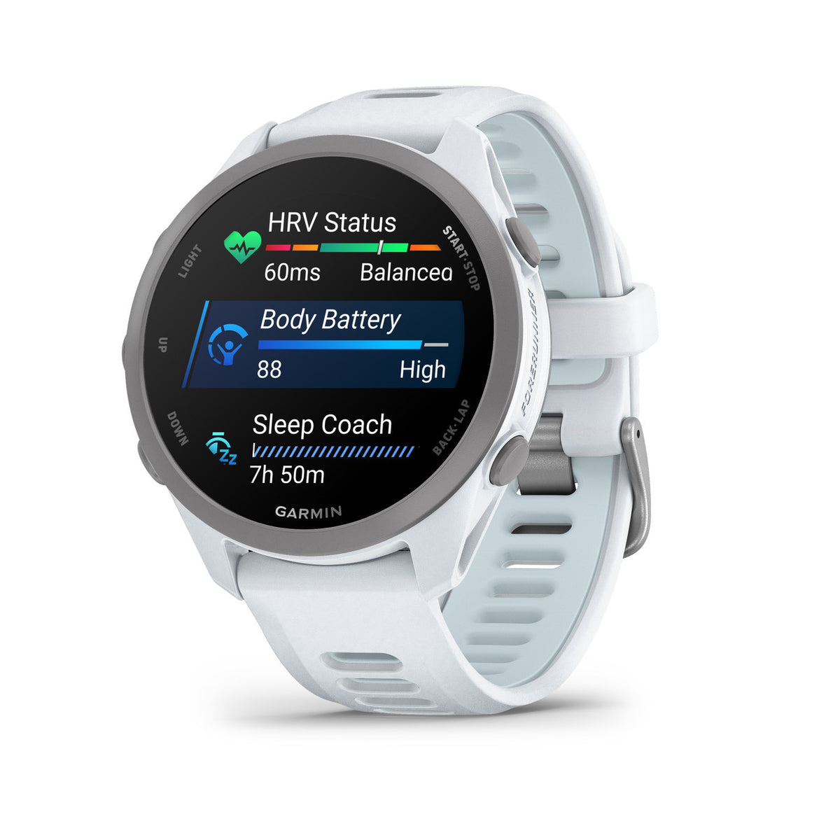 Garmin Forerunner 170 - Whitestone/Cloud Blue - 010-03920-01 - image 7