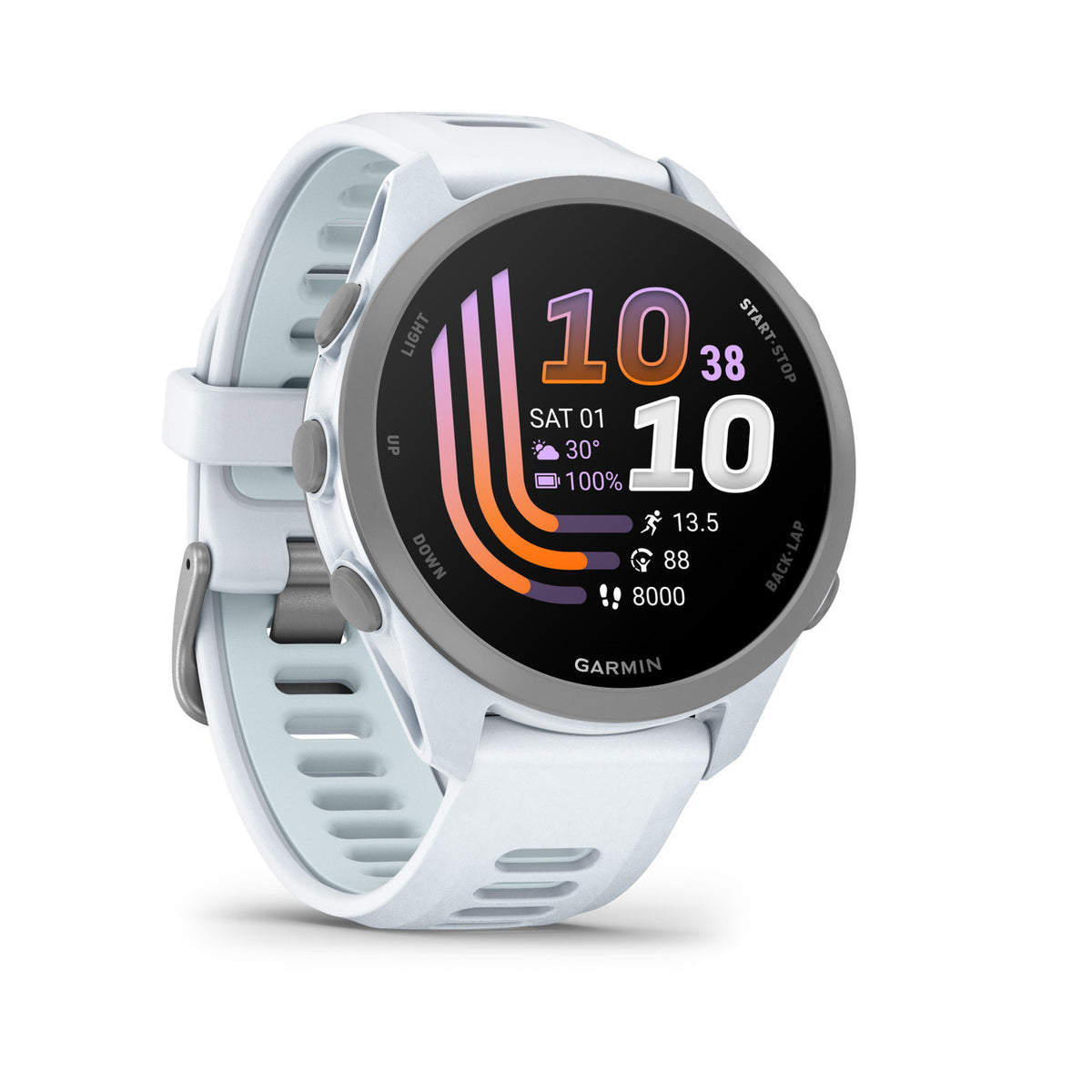Garmin Forerunner 170 - Whitestone/Cloud Blue - 010-03920-01 - image 2