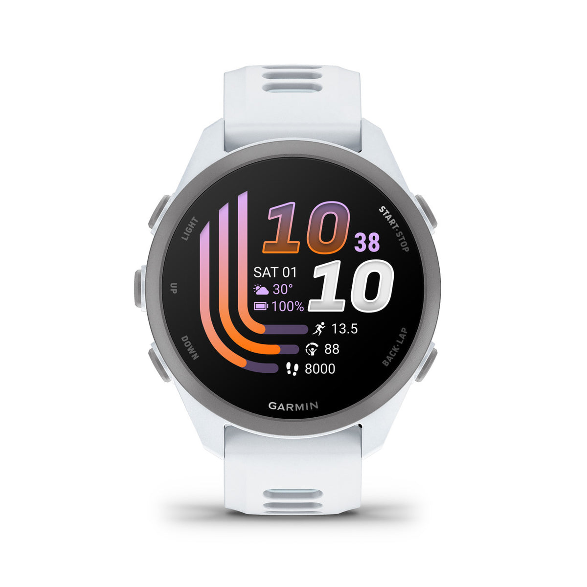 Garmin Forerunner 170 - Whitestone/Cloud Blue - 010-03920-01 - image 3
