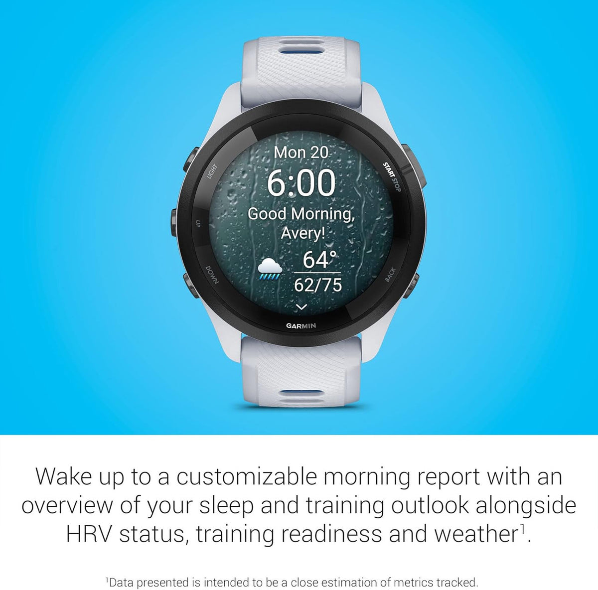 Garmin Forerunner 265 Music, Whitestone - 010-02810-11 - image 5