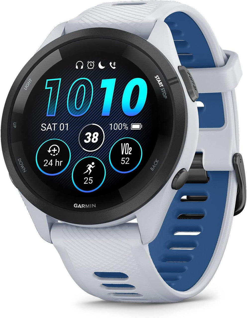 Garmin Forerunner 265 Music, Whitestone - 010-02810-11
