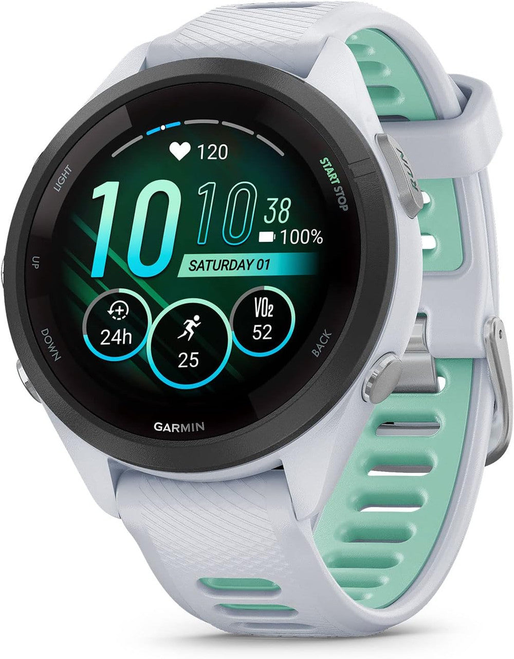 Garmin Forerunner 265S Music, White - 010-02810-14