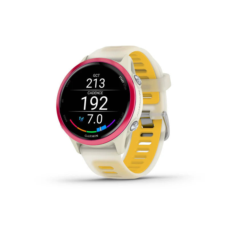 Garmin Forerunner 570 - 42mm, Bone/Raspberry/Mango - 010-02970-02 - image 2