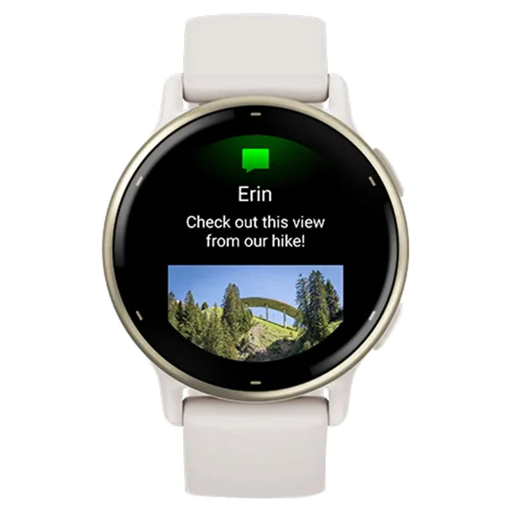 Garmin vivoactive 5 Smartwatch - Cream Gold - 010-02862-11 - image 3